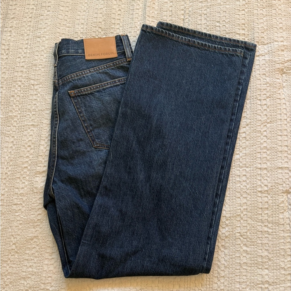 Denim Forum The Farrah Hi-Rise Wide size 25
